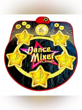 Kids Light Up Dance Mixer Playmat Musical Dance Mat Party Game Toy Children